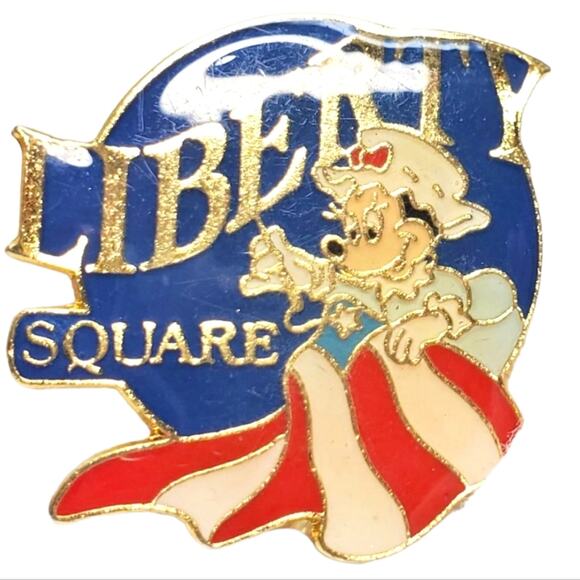 Disney Jewelry - Disney Parks Minnie Mouse Liberty Square Vintage Pin